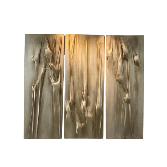 Tríptico Bulles Dorées